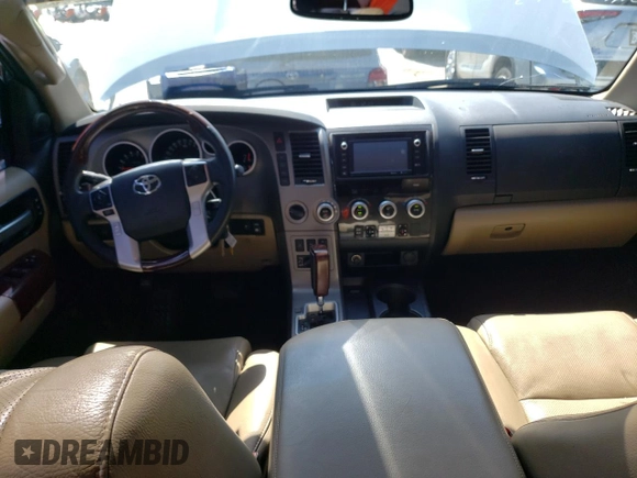 2016 Toyota Sequoia Platinum with VIN 5TDDW5G11GS129349, listed as a Copart auction lot 68939034 with 177,844 mi miles and Salvage Title. Bid and sale history available at carsss.com. Image 8.