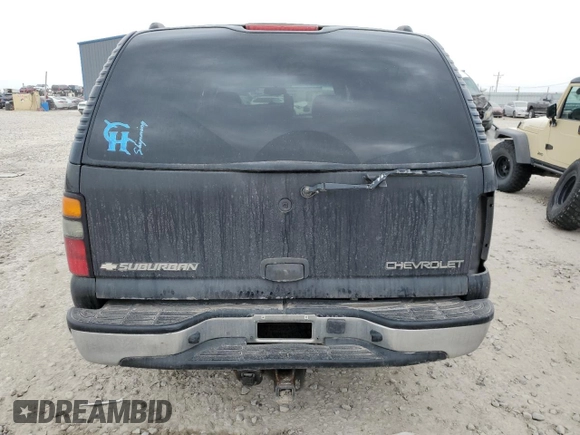 2004 Chevrolet Suburban LS with VIN 1GNFK16ZX4J165559, listed as a Copart auction lot 51263405 with 223,337 mi miles and Salvage Title. Bid and sale history available at carsss.com. Image 6.