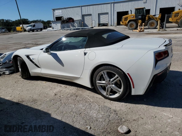 2016 Chevrolet Corvette 2LT with VIN 1G1YD3D73G5112944, listed as a Copart auction lot 80827594 with 56,827 mi miles and Salvage Title. Bid and sale history available at carsss.com. Image 2.