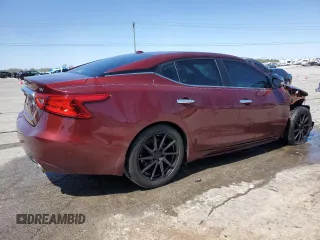 2016 Nissan Maxima SV with VIN 1N4AA6AP9GC447358, listed as a Copart auction lot 52138925 with 114,907 mi miles and Salvage Title. Bid and sale history available at carsss.com. Image 3.