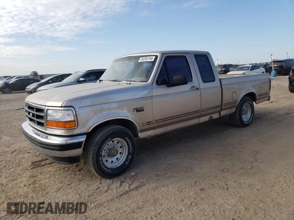 1993 Ford F-150 with VIN 1FTEX15N5PKA64335, listed as a Copart auction lot 84205744 with 278,070 mi miles and Clean Title. Bid and sale history available at carsss.com. Image 1.