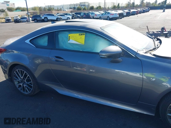 2017 Lexus RC 200t with VIN JTHHA5BCXH5005482, listed as a IAAI auction lot 41347083 with 85,763 mi miles and . Bid and sale history available at DreamBid. Image 14.