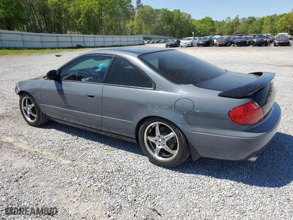2001 Acura CL Type S with VIN 19UYA42701A010784, listed as a Copart auction lot 52335045 with 167,532 mi miles and Salvage Title. Bid and sale history available at carsss.com. Image 2.