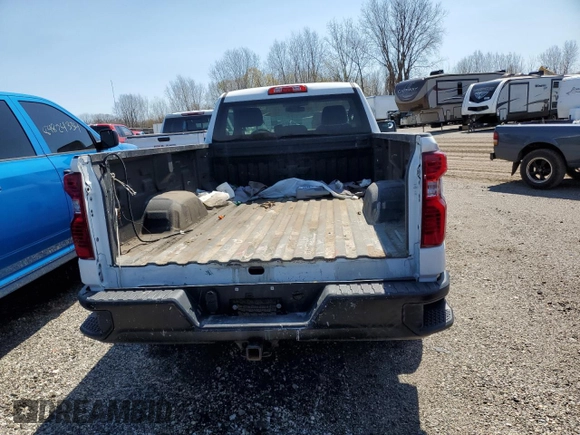 2020 Chevrolet Silverado 1500 Work Truck with VIN 3GCNWAEH7LG152902, listed as a Copart auction lot 53345215 with 139,498 mi miles and Clean Title. Bid and sale history available at carsss.com. Image 6.