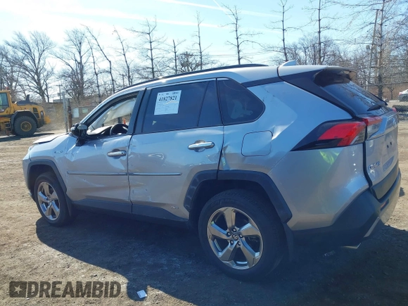 2020 Toyota RAV4 Hybrid Limited with VIN JTMD6RFV8LD005550, listed as a IAAI auction lot 41827821 with 26,073 mi miles. Bid and sale history available at carsss.com. Image 14.
