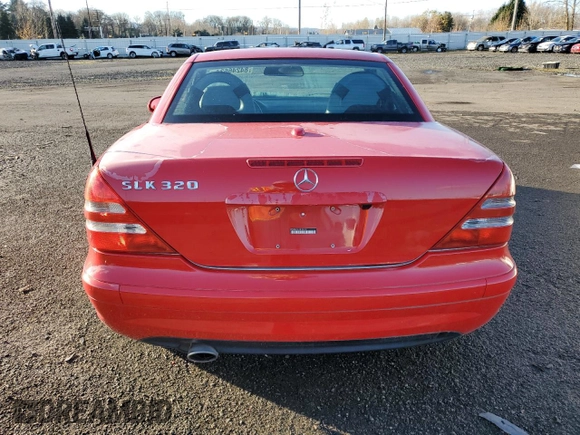 2003 Mercedes-Benz SLK 320 with VIN WDBKK65F43F282727, listed as a Copart auction lot 84246624 with 70,244 mi miles and Clean title. Bid and sale history available at DreamBid. Image 6.