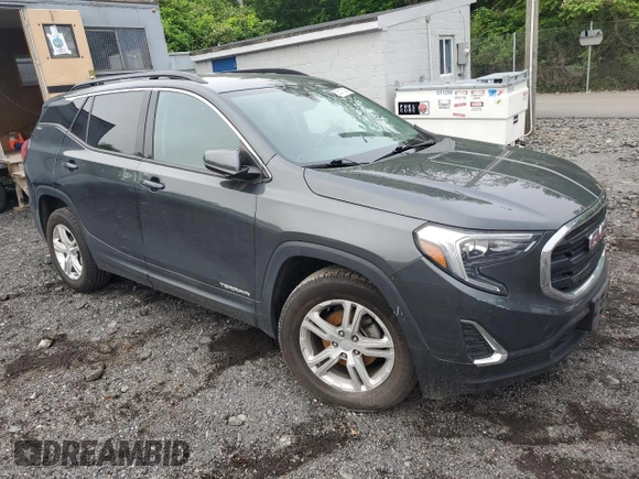 2018 GMC Terrain SLE z VIN 3GKALTEV1JL363868, wystawiony jako Copart lot #53511345 z przebiegiem 58 289 mil mil oraz Szkody całkowita. Historia ofert i sprzedaży dostępna na DreamBid. Obrazek 4.