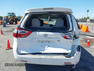 2016 Toyota Sienna LE AAS with VIN 5TDKK3DC6GS732942, listed as a IAAI auction lot 41841706 with 37,114 mi miles. Bid and sale history available at carsss.com. Image 16.