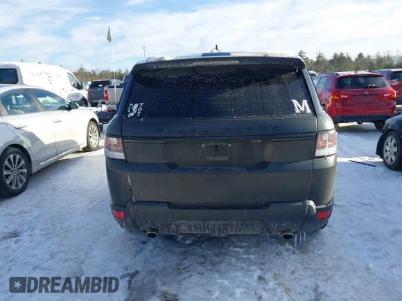 2016 Land Rover Range Rover Sport V6 Diesel HSE with VIN SALWR2KF6GA656035, listed as a IAAI auction lot 41579216 with 94,822 mi miles. Bid and sale history available at carsss.com. Image 17.