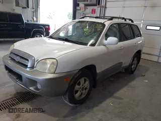 2006 Hyundai Santa Fe GLS with VIN KM8SC13D26U098773, listed as a IAAI auction lot 42382655 with 268,133 mi miles and . Bid and sale history available at DreamBid. Image 2.