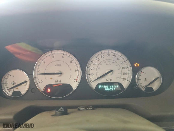2004 Chrysler Sebring Limited with VIN 1C3EL65R94N151990, listed as a Copart auction lot 53374215 with 66,257 mi miles and Salvage Title. Bid and sale history available at carsss.com. Image 9.