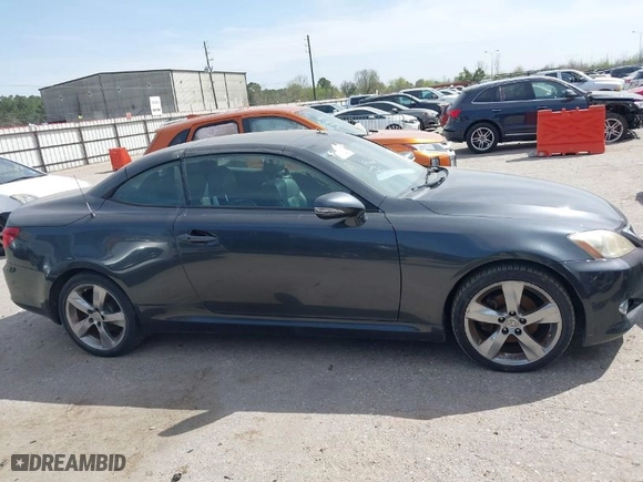 2010 Lexus IS 250C with VIN JTHFF2C23A2506394, listed as a IAAI auction lot 41796011 with 1 miles. Bid and sale history available at carsss.com. Image 13.