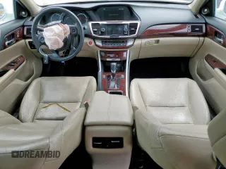 2015 Honda Accord EX-L with VIN 1HGCR2F84FA084078, listed as a Copart auction lot 54117765 with 235,549 mi miles and Salvage title. Bid and sale history available at DreamBid. Image 8.