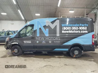 2019 Ford Transit z VIN 1FTYR2CM0KKB66383, wystawiony jako IAAI lot #42098606 z przebiegiem 325 657 mil mil oraz . Historia ofert i sprzedaży dostępna na DreamBid. Obrazek 14.