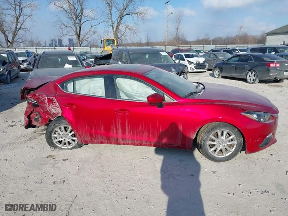 2016 Mazda Mazda3 i Touring with VIN JM1BM1W78G1340461, listed as a IAAI auction lot 41295310 with NaN miles. Bid and sale history available at carsss.com. Image 13.