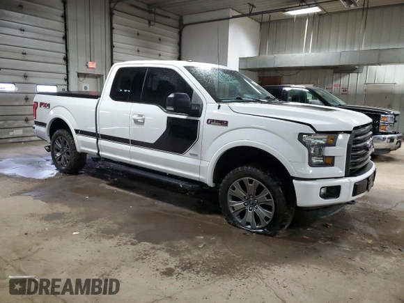 2016 Ford F-150 XLT with VIN 1FTFX1EG3GFB46952, listed as a Copart auction lot 54075055 with 84,872 mi miles and Clean title. Bid and sale history available at DreamBid. Image 4.