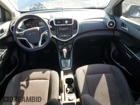 2019 Chevrolet Sonic LT with VIN 1G1JD6SB6K4149172, listed as a Copart auction lot 68833224 with 63,739 mi miles and Salvage title. Bid and sale history available at DreamBid. Image 8.