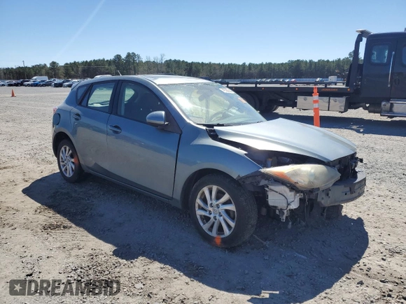 2012 Mazda 3 i Touring with VIN JM1BL1L79C1693941, listed as a Copart auction lot 49392205 with 333,378 mi miles and Salvage Title. Bid and sale history available at DreamBid. Image 4.