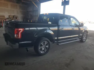 2015 Ford F-150 XL with VIN 1FTEW1CG9FKE05225, listed as a Copart auction lot 66383035 with 195,552 mi miles and Clean title. Bid and sale history available at DreamBid. Image 3.