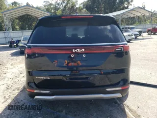 2024 Kia Carnival LX with VIN KNDNB4H39R6422610, listed as a Copart auction lot 75635664 with 15,946 mi miles and Salvage Title. Bid and sale history available at carsss.com. Image 6.