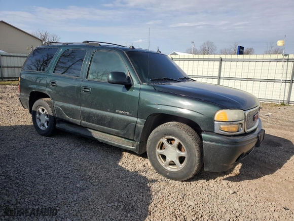 2004 GMC Yukon Denali with VIN 1GKEK63U34J173131, listed as a Copart auction lot 53362015 with 0 mi miles and Salvage Title. Bid and sale history available at carsss.com. Image 4.