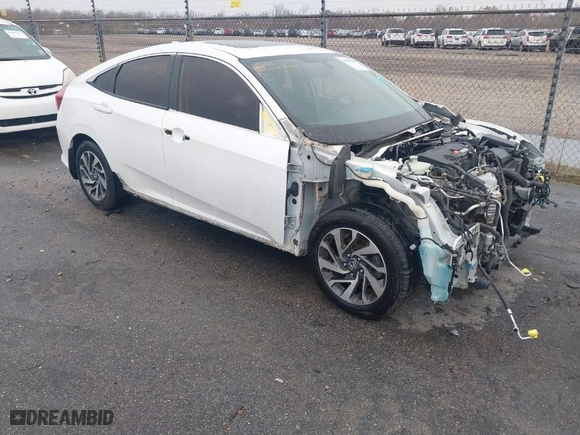 2017 Honda Civic Sedan EX with VIN 19XFC2F75HE080691, listed as a IAAI auction lot 41609896 with 79,648 mi miles. Bid and sale history available at carsss.com. Image 1.
