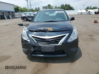 2015 Nissan Versa SV with VIN 3N1CN7AP4FL831812, listed as a Copart auction lot 59903055 with 92,405 mi miles and Salvage title. Bid and sale history available at DreamBid. Image 5.