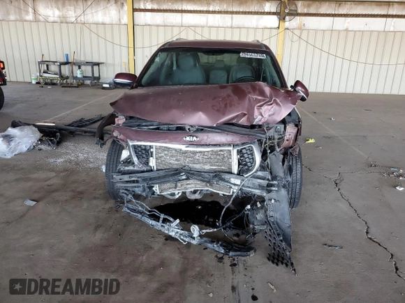 2017 Kia Sedona LX with VIN KNDMB5C14H6229609, listed as a Copart auction lot 54563715 with 110,133 mi miles and Salvage Title. Bid and sale history available at DreamBid. Image 5.