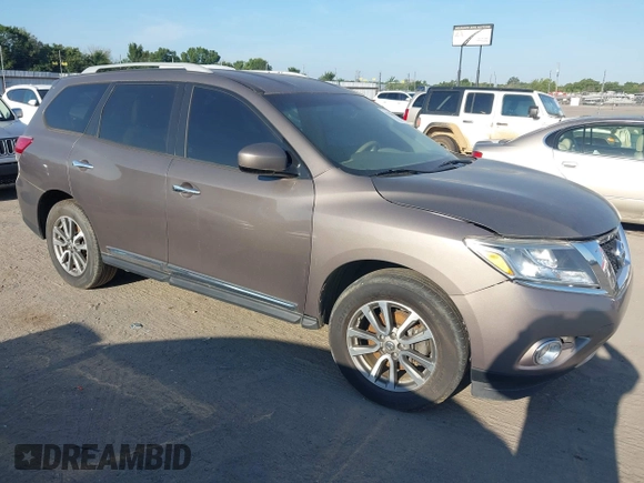 2013 Nissan Pathfinder S with VIN 5N1AR2MN5DC670834, listed as a IAAI auction lot 42826806 with 156,092 mi miles and . Bid and sale history available at DreamBid. Image 1.