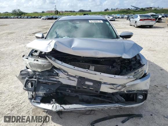 2019 Honda Civic Sport with VIN 2HGFC2F82KH520050, listed as a Copart auction lot 51368215 with 110,050 mi miles and Non Repairable. Bid and sale history available at DreamBid. Image 5.