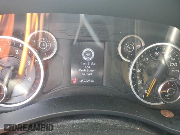 2019 Ram 3500 Tradesman with VIN 3C63RRGL4KG516262, listed as a Copart auction lot 71496904 with 359,628 mi miles and Salvage Title. Bid and sale history available at carsss.com. Image 9.
