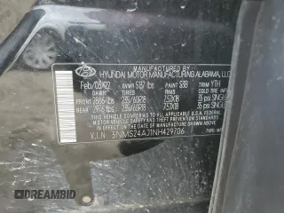 2022 Hyundai Santa Fe SEL with VIN 5NMS24AJ1NH429706, listed as a Copart auction lot 49584485 with 83,535 mi miles and Salvage Title. Bid and sale history available at DreamBid. Image 15.