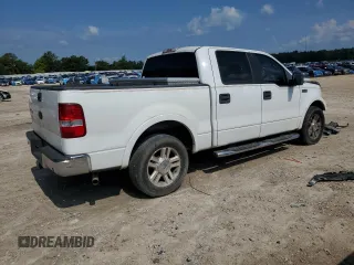 2006 Ford F-150 XLT with VIN 1FTPW12566KA90649, listed as a Copart auction lot 63287565 with 245,951 mi miles and Salvage title. Bid and sale history available at DreamBid. Image 3.