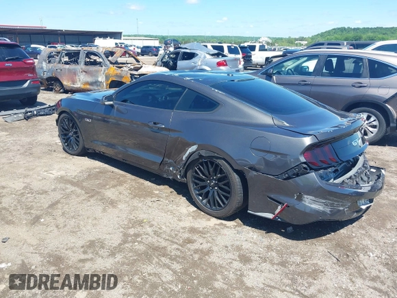 2018 Ford Mustang GT with VIN 1FA6P8CFXJ5108334, listed as a IAAI auction lot 42146406 with 78,274 mi miles and . Bid and sale history available at DreamBid. Image 3.