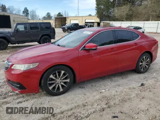 2017 Acura TLX with VIN 19UUB1F38HA008244, listed as a Copart auction lot 46413375 with 117,541 mi miles and Salvage Title. Bid and sale history available at carsss.com. Image 1.