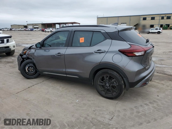 2024 Nissan Kicks SR with VIN 3N1CP5DV8RL471439, listed as a Copart auction lot 51824445 with 49,879 mi miles and Salvage Title. Bid and sale history available at DreamBid. Image 2.