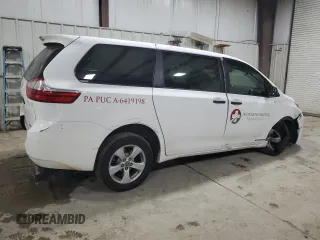 2016 Toyota Sienna L with VIN 5TDZK3DC2GS735352, listed as a Copart auction lot 77198404 with 224,495 mi miles and Salvage title. Bid and sale history available at DreamBid. Image 3.