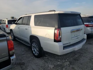 2019 GMC Yukon XL Denali with VIN 1GKS1HKJXKR266431, listed as a Copart auction lot 76197354 with 21,674 mi miles and Non Repairable. Bid and sale history available at carsss.com. Image 2.