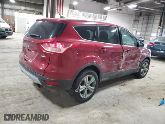 2014 Ford Escape SE with VIN 1FMCU9G92EUA07151, listed as a Copart auction lot 52312755 with 126,429 mi miles and Salvage Title. Bid and sale history available at carsss.com. Image 3.