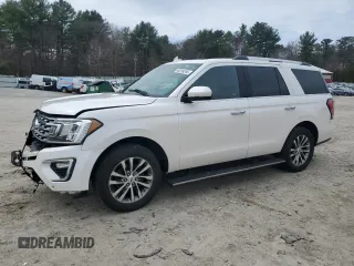 2018 Ford Expedition Limited with VIN 1FMJU2ATXJEA09303, listed as a Copart auction lot 49318245 with 140,767 mi miles and Salvage Title. Bid and sale history available at carsss.com. Image 1.