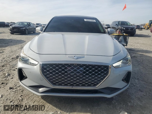 2020 Genesis G70 2.0T with VIN KMTG44LA8LU045281, listed as a Copart auction lot 88885995 with 68,222 mi miles and Salvage title. Bid and sale history available at DreamBid. Image 5.