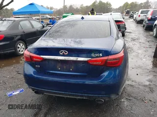 2018 Infiniti Q50 3.0t LUXE with VIN JN1EV7AR9JM430622, listed as a IAAI auction lot 41950920 with 88,588 mi miles. Bid and sale history available at carsss.com. Image 16.