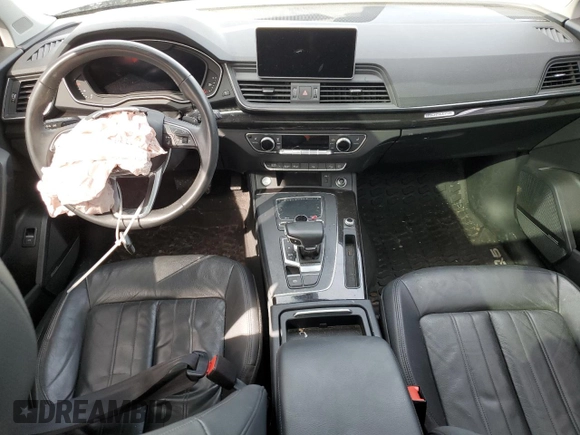 2018 Audi Q5 Premium Plus with VIN WA1BNAFY5J2168083, listed as a Copart auction lot 50024735 with 0 mi miles and Clean Title. Bid and sale history available at carsss.com. Image 8.
