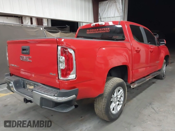 2019 GMC Canyon 2WD SLE z VIN 1GTG5CENXK1137028, wystawiony jako IAAI lot #42374821 z przebiegiem 91 228 mil mil oraz . Historia ofert i sprzedaży dostępna na DreamBid. Obrazek 4.