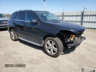 2015 Mercedes-Benz M 350 with VIN 4JGDA5JB2FA499071, listed as a Copart auction lot 62532565 with 91,704 mi miles and Salvage title. Bid and sale history available at DreamBid. Image 4.