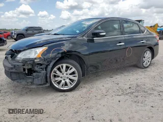 2014 Nissan Sentra SV with VIN 3N1AB7AP0EY203618, listed as a Copart auction lot 59439105 with 77,486 mi miles and Salvage title. Bid and sale history available at DreamBid. Image 1.