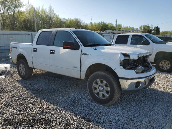 2012 Ford F-150 XL with VIN 1FTFW1ET0CKE02451, listed as a Copart auction lot 52350265 with 270,899 mi miles and Salvage Title. Bid and sale history available at carsss.com. Image 4.