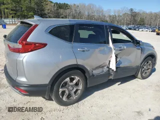 2018 Honda CR-V EX-L with VIN 7FARW1H81JE056901, listed as a Copart auction lot 50576385 with 17,431 mi miles and Salvage Title. Bid and sale history available at carsss.com. Image 3.