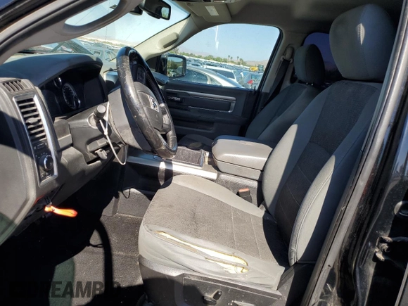 2014 Ram 1500 Big Horn with VIN 1C6RR7LT3ES470084, listed as a Copart auction lot 57483765 with 145,000 mi miles and Salvage title. Bid and sale history available at DreamBid. Image 7.