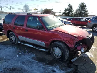 2000 GMC Envoy with VIN 1GKDT13W6Y2354558, listed as a Copart auction lot 42654665 with 201,547 mi miles and Salvage Title. Bid and sale history available at carsss.com. Image 4.